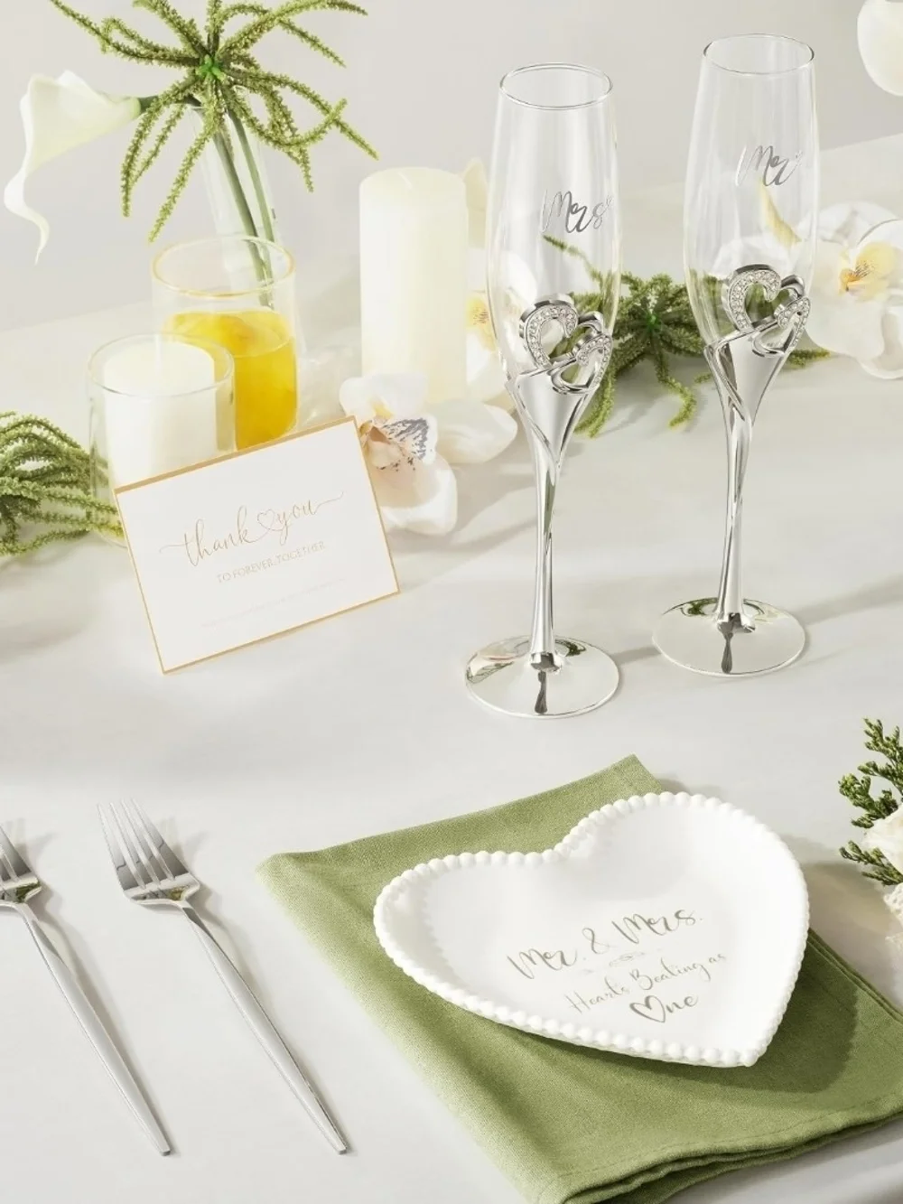 7 Piece Wedding Cake Cutting Set